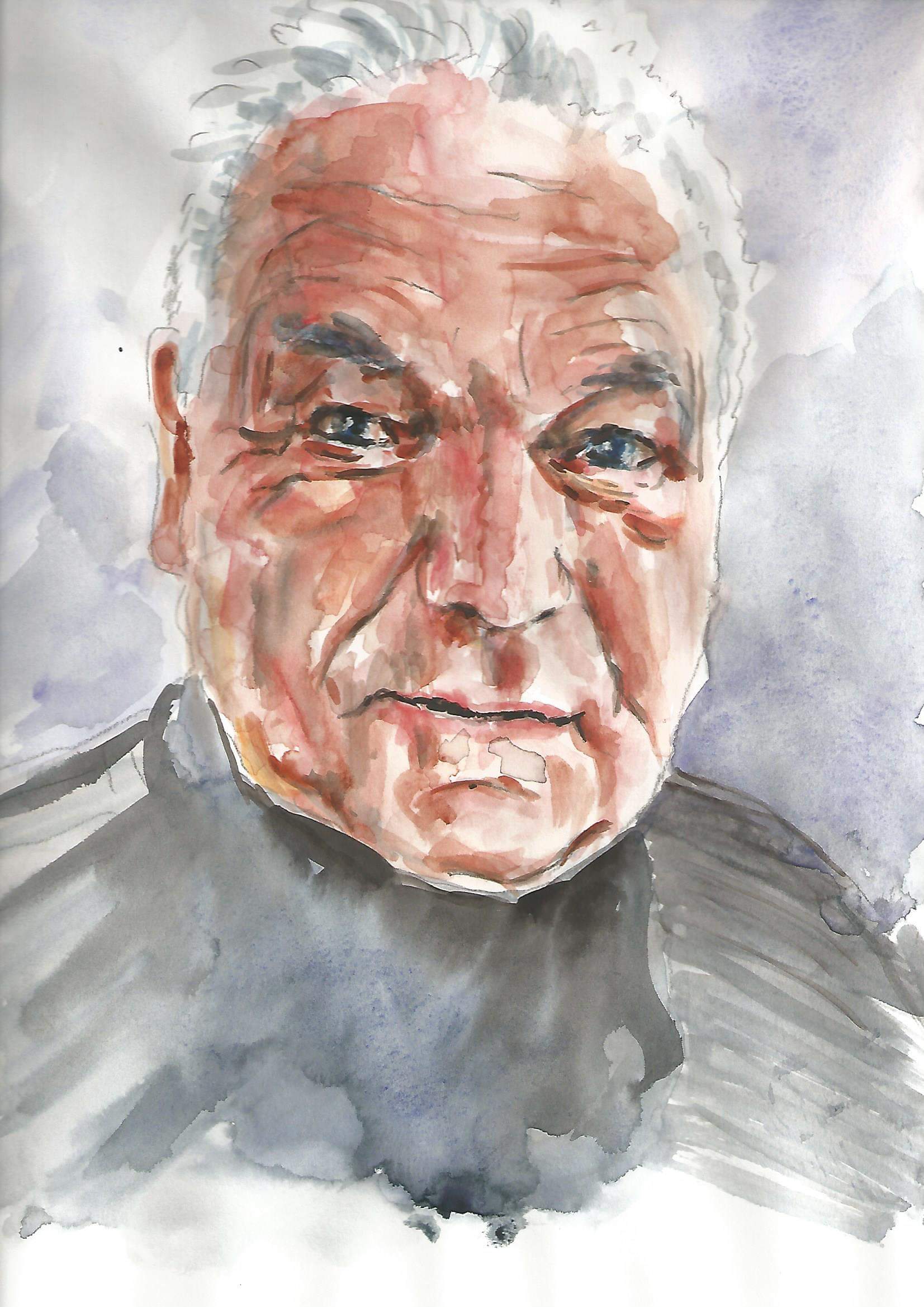 Portrait Mensch - Aqurarell - Ratzfatz 50 €