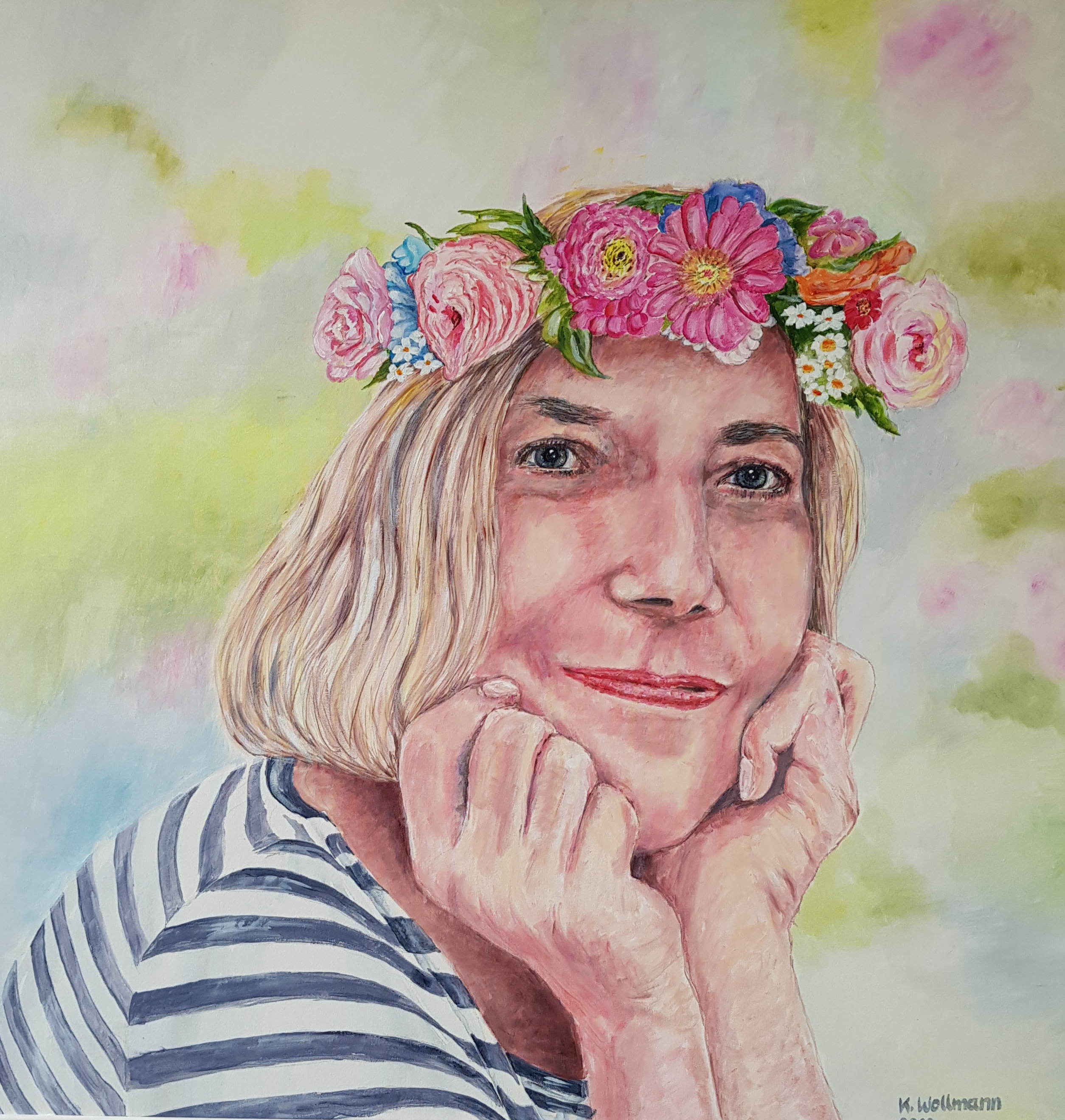Meine Traumfrau 100 x 100 cm